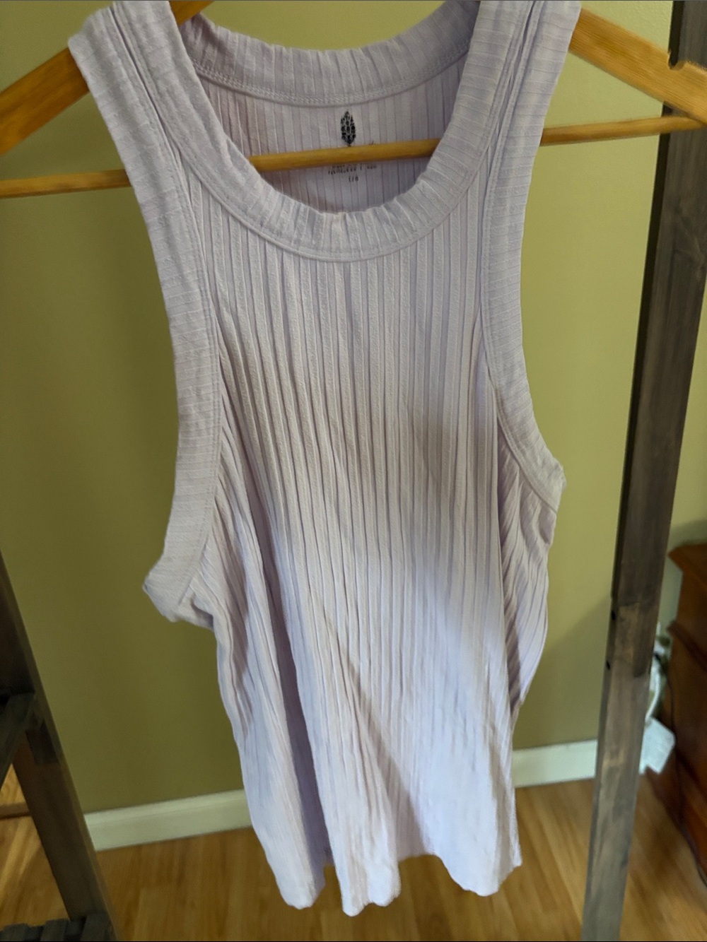 FP Movement by Free People Lavender Ribbed Tank